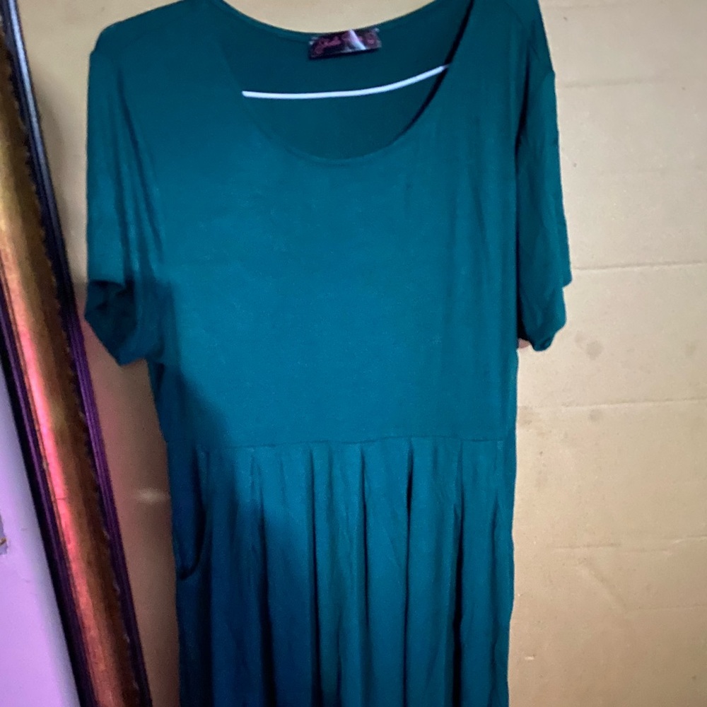 Sheila Rose Forest Green Summer Dress